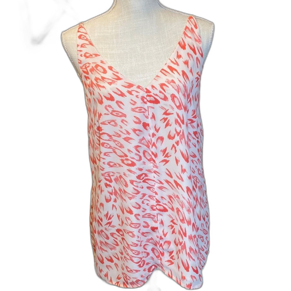 CAbi Flirty Camo Watercolor Animal Print Adjustable Spaghetti Strap Small #267